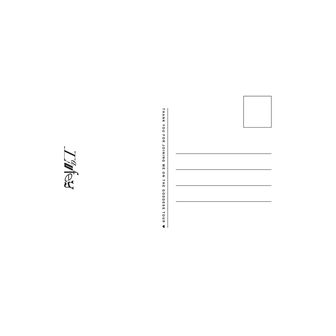The Goddess Tour Postcard Set - Image 6